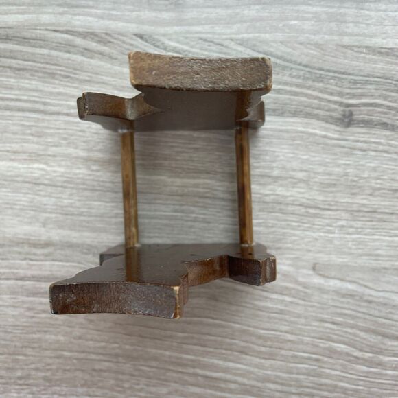 Vintage Owl Coaster Holder And Coaster Set Of 5 MCM - Picture 6 of 11